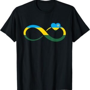 PRDRWNDN® Infinity Heart – Rwanda Forever T-Shirt