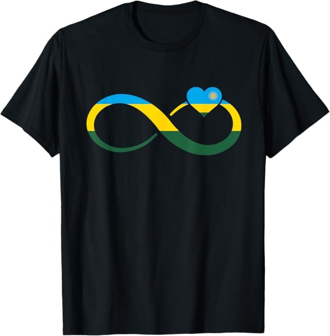 PRDRWNDN® Infinity Heart – Rwanda Forever T-Shirt