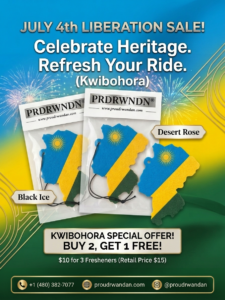 PRDRWNDN® Car Fresheners - Kwibohora Special (Buy 2, Get 1 FREE Bundle)